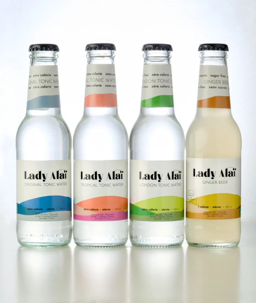 4 x 200ml ensemble - Lady Alaï